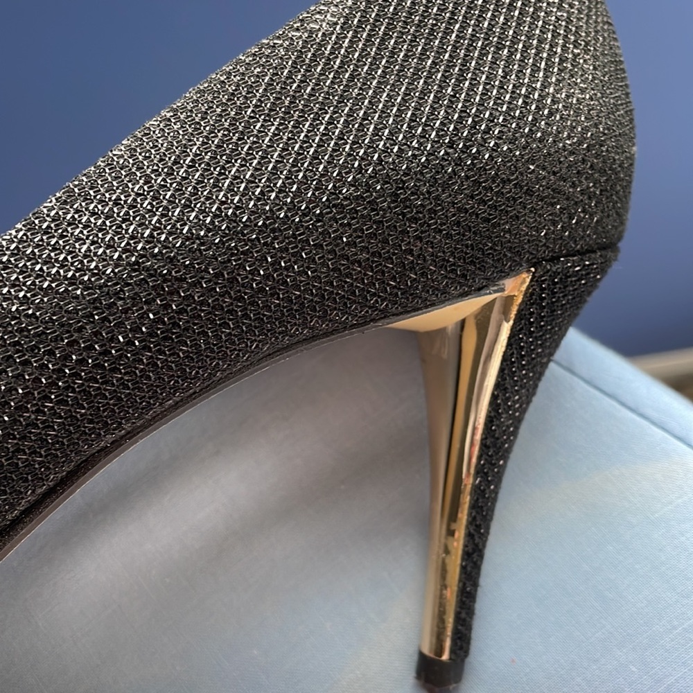 Sparkley   2 inch heels! Worn only once!